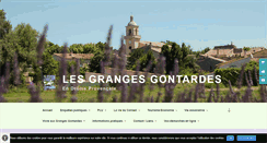 Desktop Screenshot of les-granges-gontardes.fr