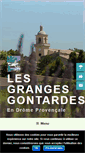 Mobile Screenshot of les-granges-gontardes.fr